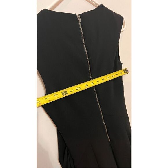HELMUT LANG LITTLE BLACK DRESS BACK ZIP SIZE S - Picture 8 of 11